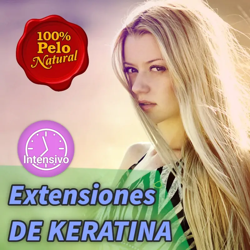 Curso intensivo extensiones de keratina